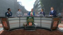 ESPN's College GameDay crew live from Dublin, Ireland.